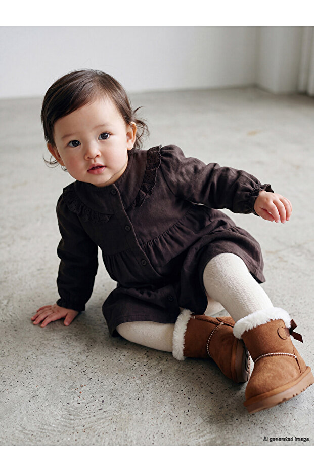 Esvab • Modern & Distinctive Embroidered Baby Girl Dress
