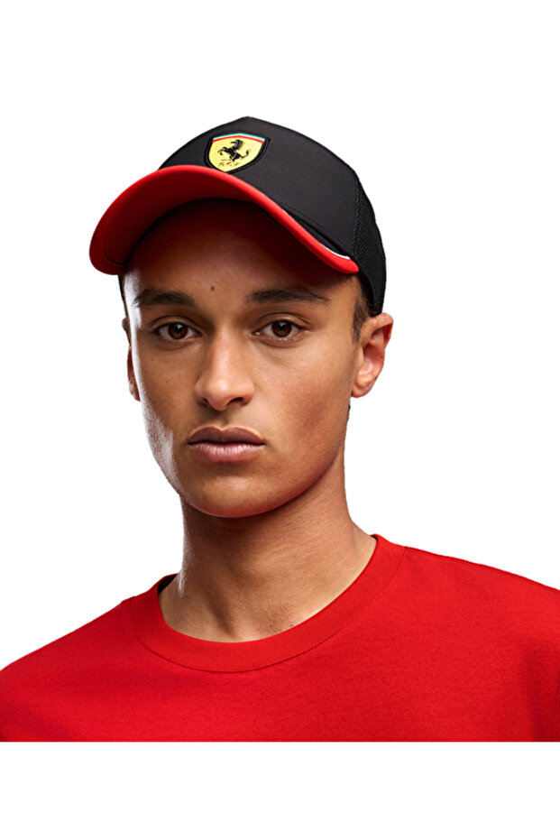 Scuderia Ferrari Trucker Hat Black