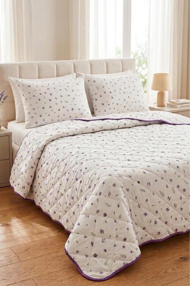 Bahar 100% Cotton 4 Piece Double Sleeping Set