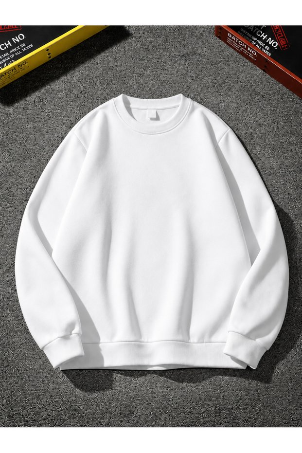 Basic Unisex High Quality Crew Neck Sweatshirt