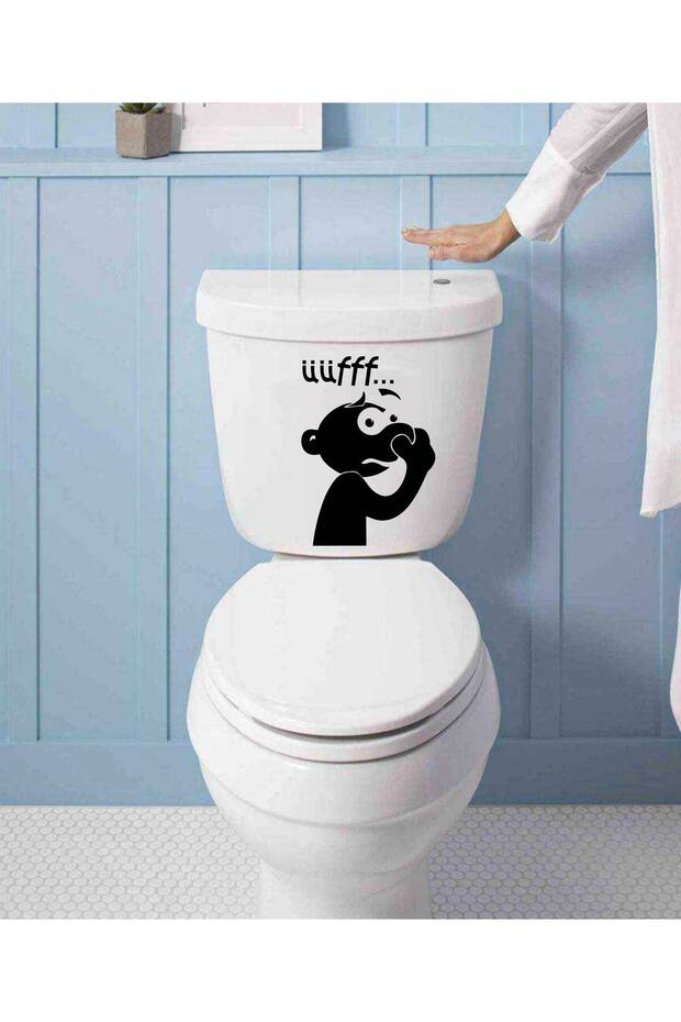 Funny Üff Decorative |   Toilet Seat Cover Bathroom Wc Sticker 18X18 cm