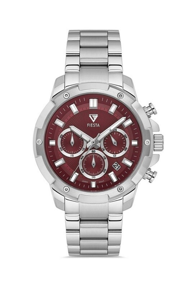 F2717M Men's Wristwatch with Steel Strap