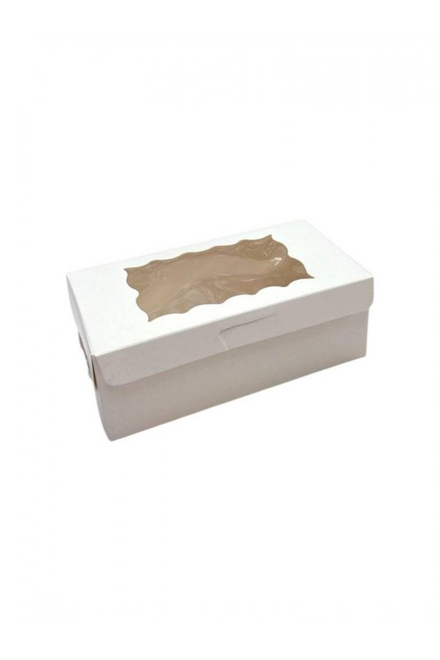 Cardboard Boxes With Window Rectangular 13x7x5 Cm 12/Set
