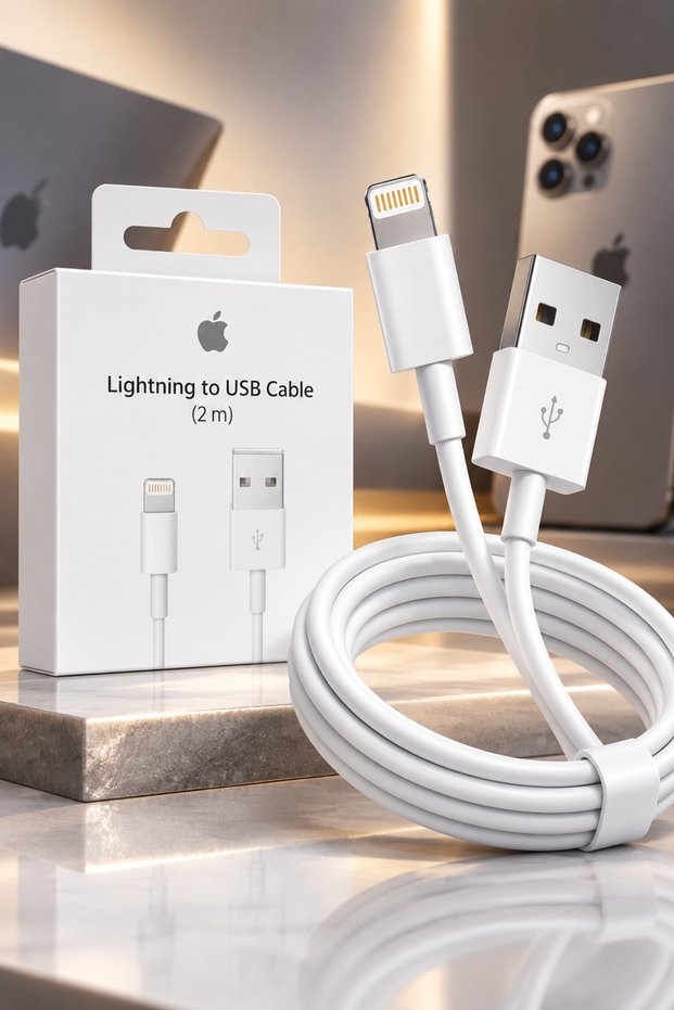 Apple Lightning to USB Cable (2m) - White