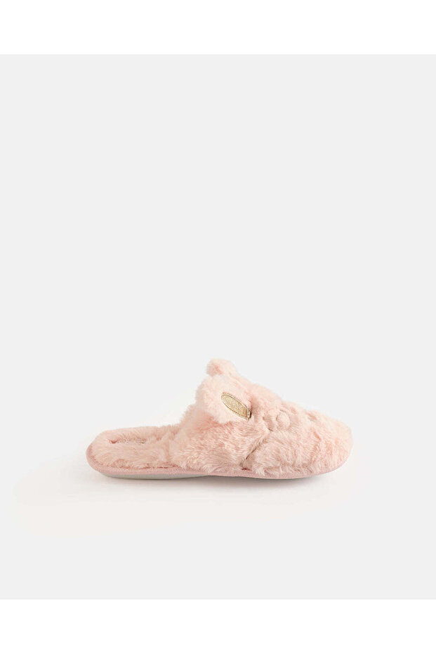 Women Pink Bunny Mules