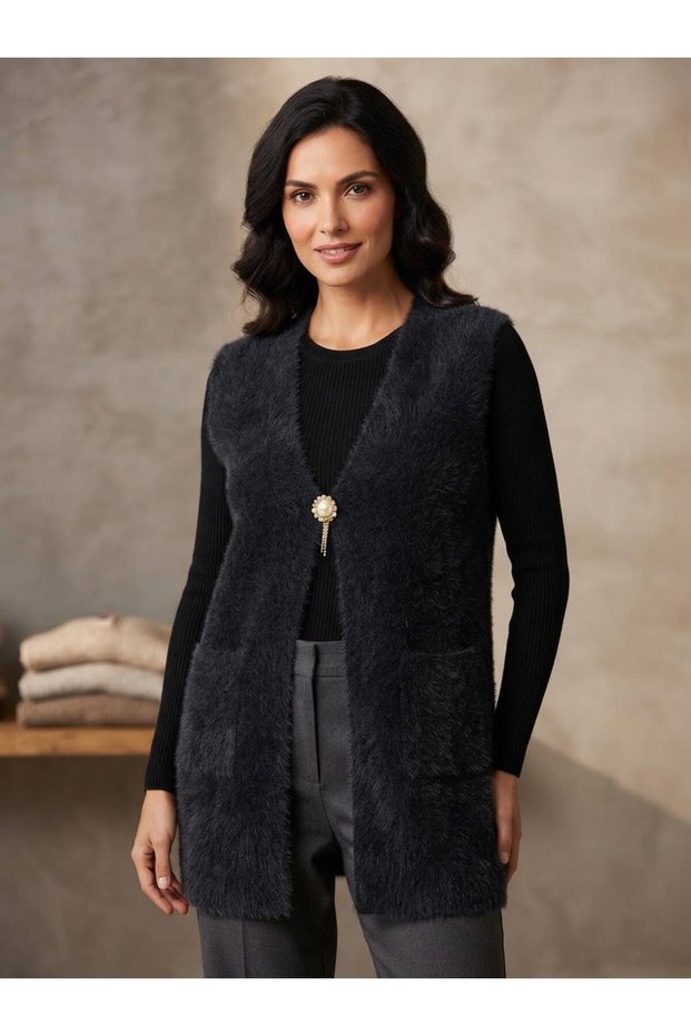 Women's Winter Acrylic Vest