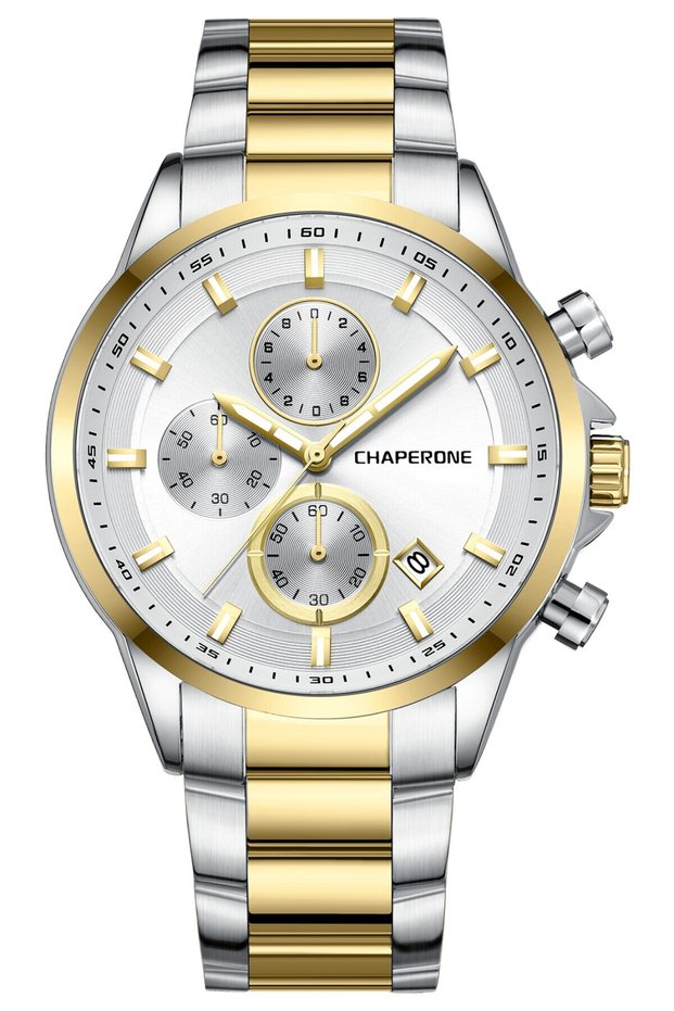 Ch199M Men's Wristwatch with Steel Strap