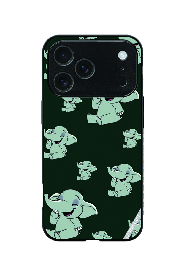 Protective Case Cover for Apple iPhone 18 Pro Baby Elephant Design 05 Multicolor