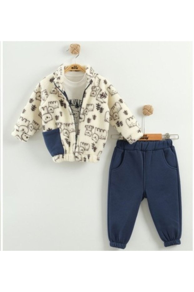 Baby Boy Welsoft Teddy Bear Set Bry-1039