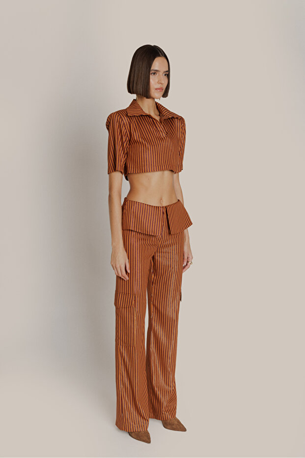 Carmelle Pantolon Crop Takım