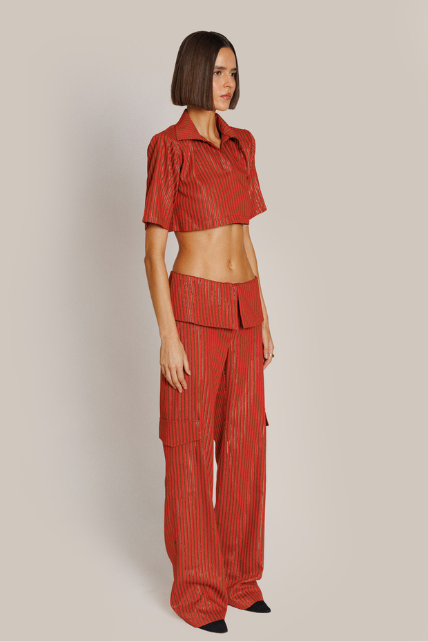 Carmelle Pantolon Crop Takım
