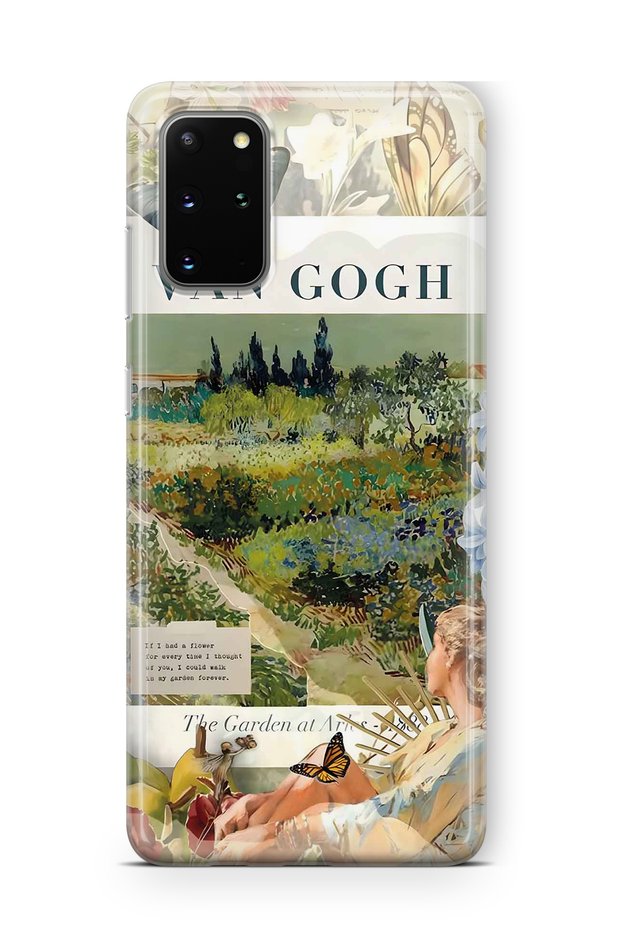 Samsung Galaxy S20 Plus Compatible Van Gogh Art Patterned Transparent Phone Case
