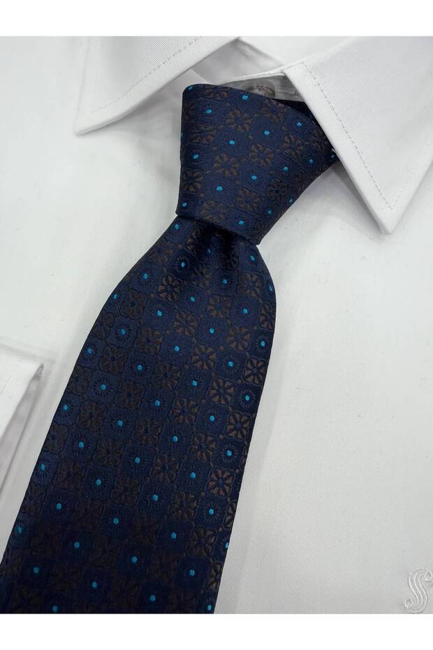 Woven Fabric Patterned Tie