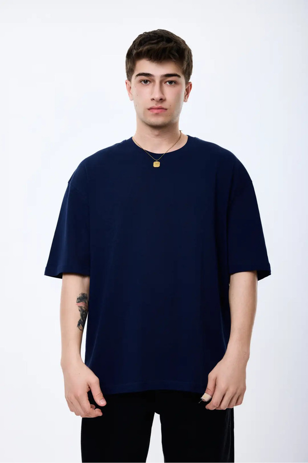 BOBIWEAR Oversize Basic Premium Kalite Tişört