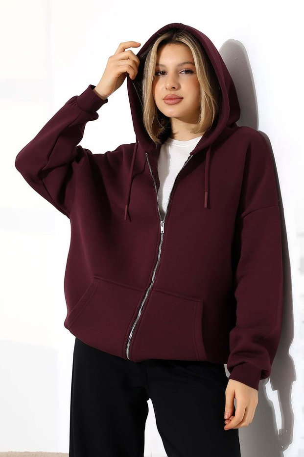 Women's Hooded 3 Thread Sweat 21618
