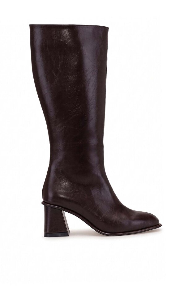 Elit Zk1399 Women's Heeled Boots Brown