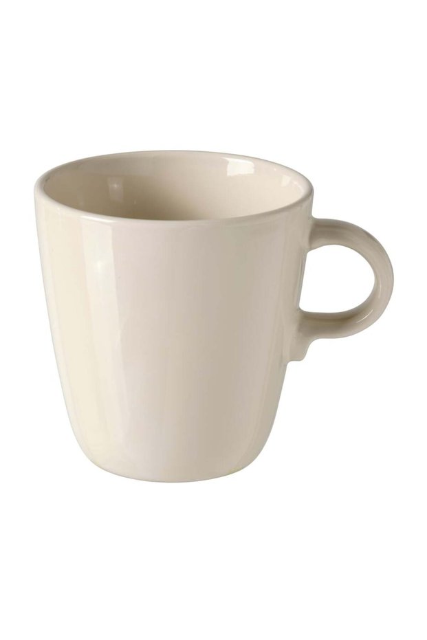 FÄRGKLAR Mug, glossy beige, 37 cl