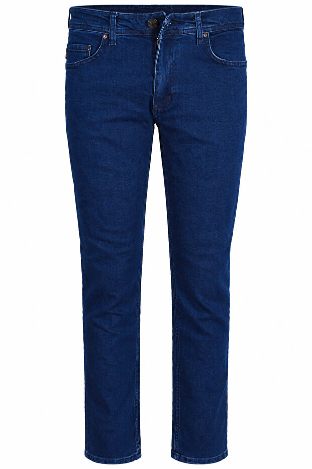Regular Blue Men's Jean Trousers 27Km57000001