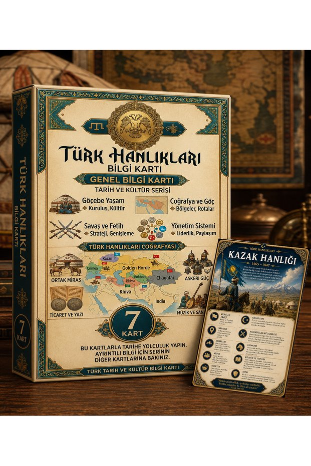 Turkish Hanhali Theme Card Set (10X15 cm 7 Pieces)