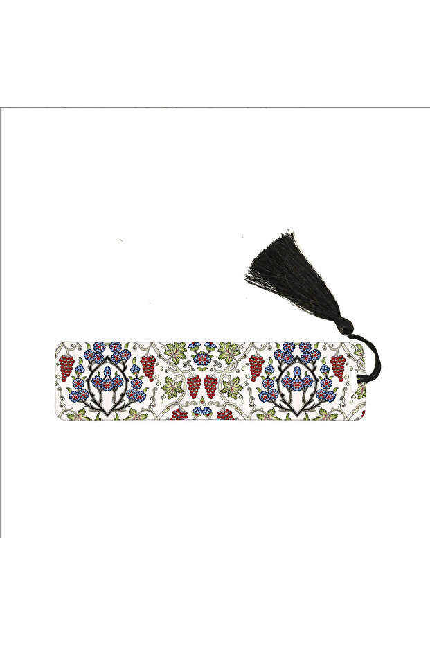 Grape Tile Pattern Printed Bookmark 5X19 Bookmark-137