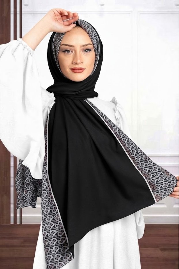 طرحة كريب شيفون