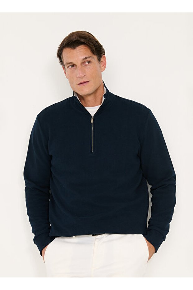 T-Shirt, L, Navy Blue