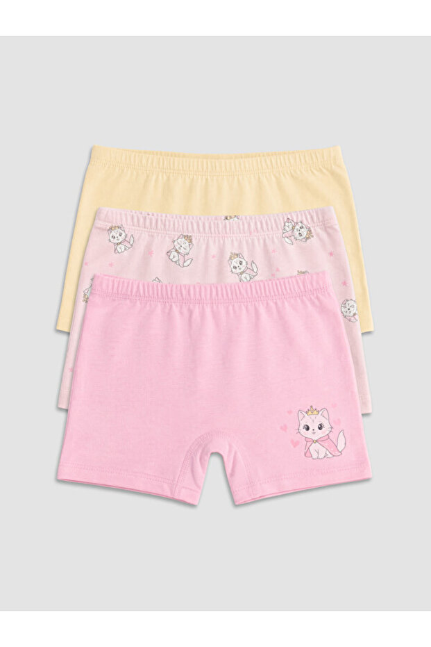 Esvab • Modern & Distinctive Girls' Printed Boxer Shorts 3-Piece Set