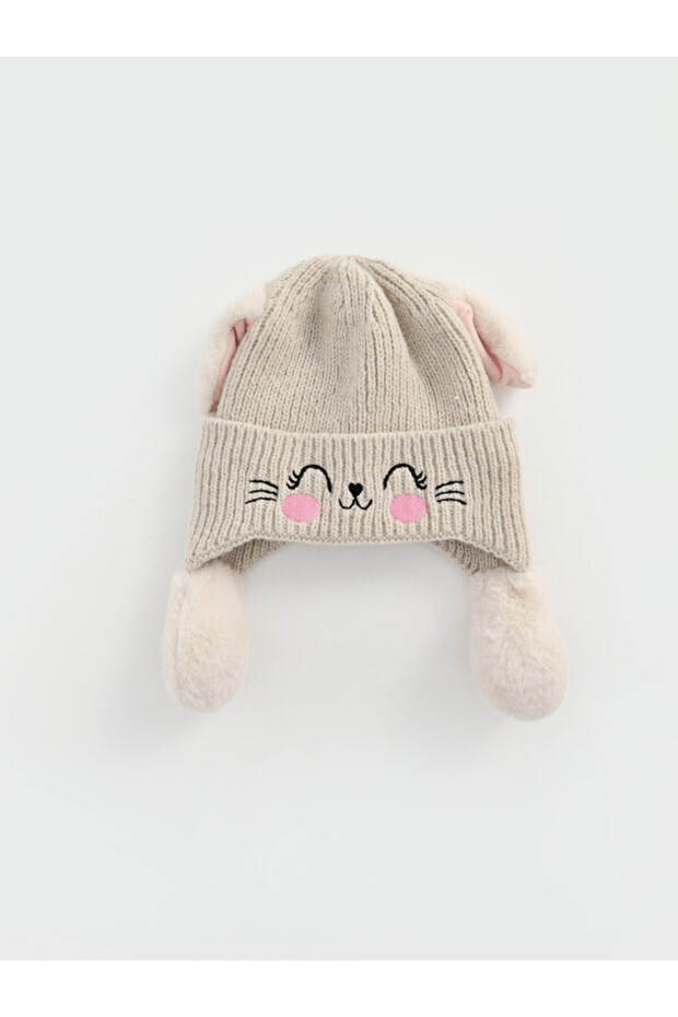 I Pompon Detailed Girls' Snow Hat from Freezen Store