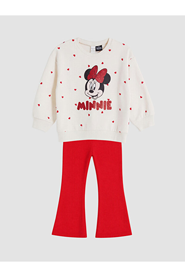 I Cute Mouse Printed Girls' Set from Freezen Store