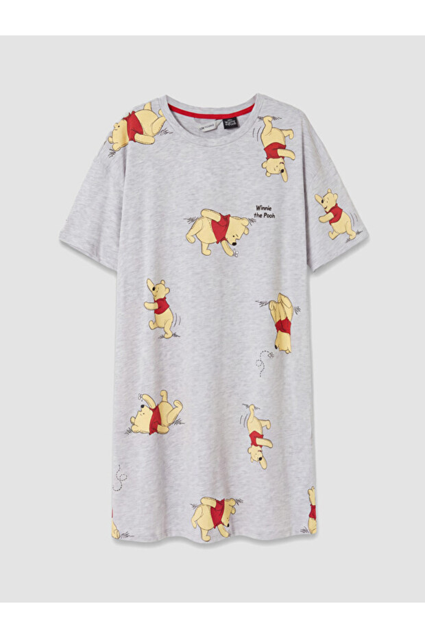 Esvab • Modern & Distinctive Winnie the Pooh Printed Women's Nightgown