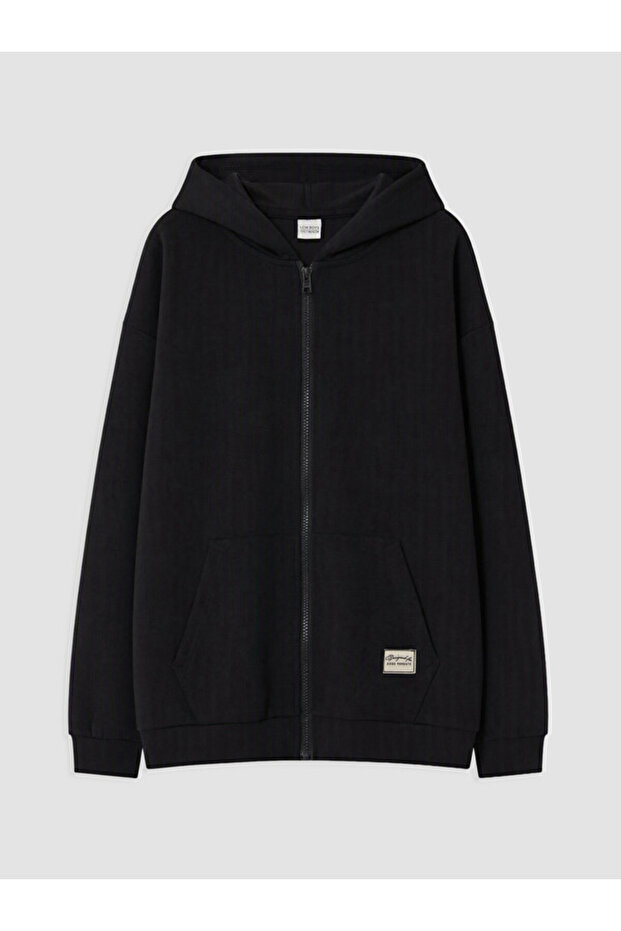 Hooded Boy's Soft Touch Zipper Sweatshirt for Style Enthusiasts from Uzg Store