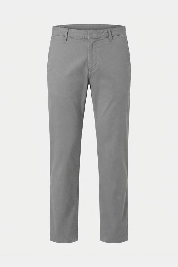 Men's Linen Trousers - Grey