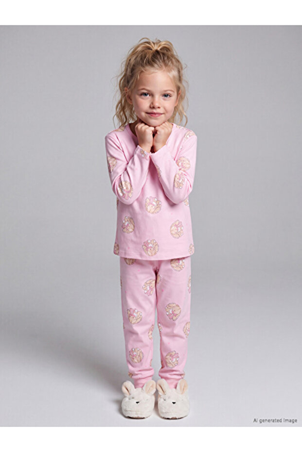 Esvab • Modern & Distinctive Girls' Long Sleeve Pajama Set