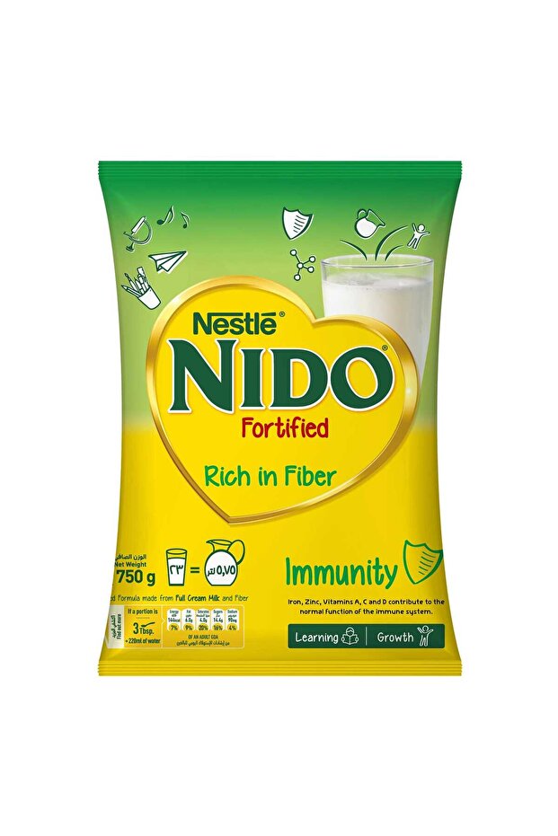 Nido Fortified Milk Powder Pouch 750 g