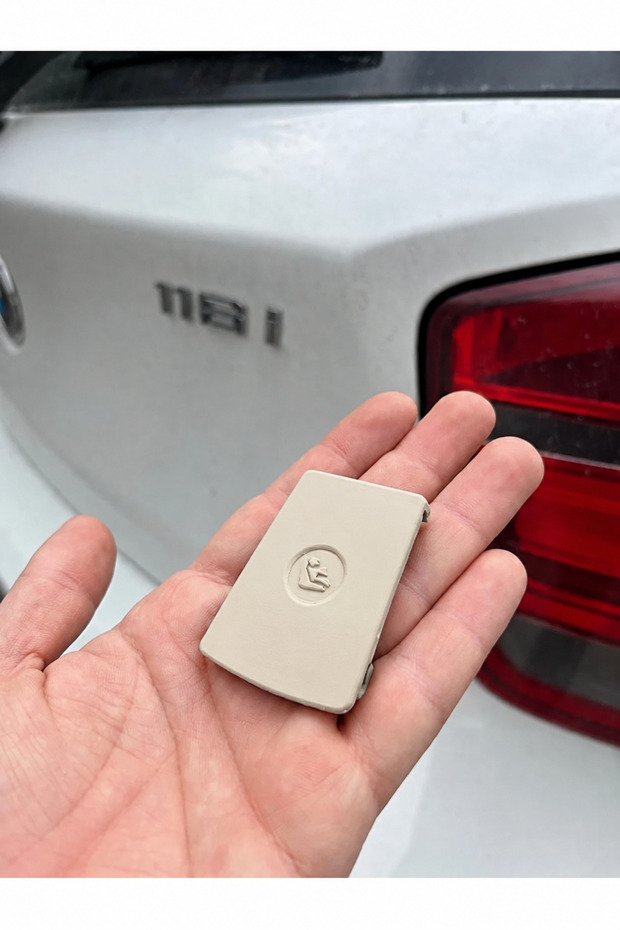 Bmw Isofix Cover Beige