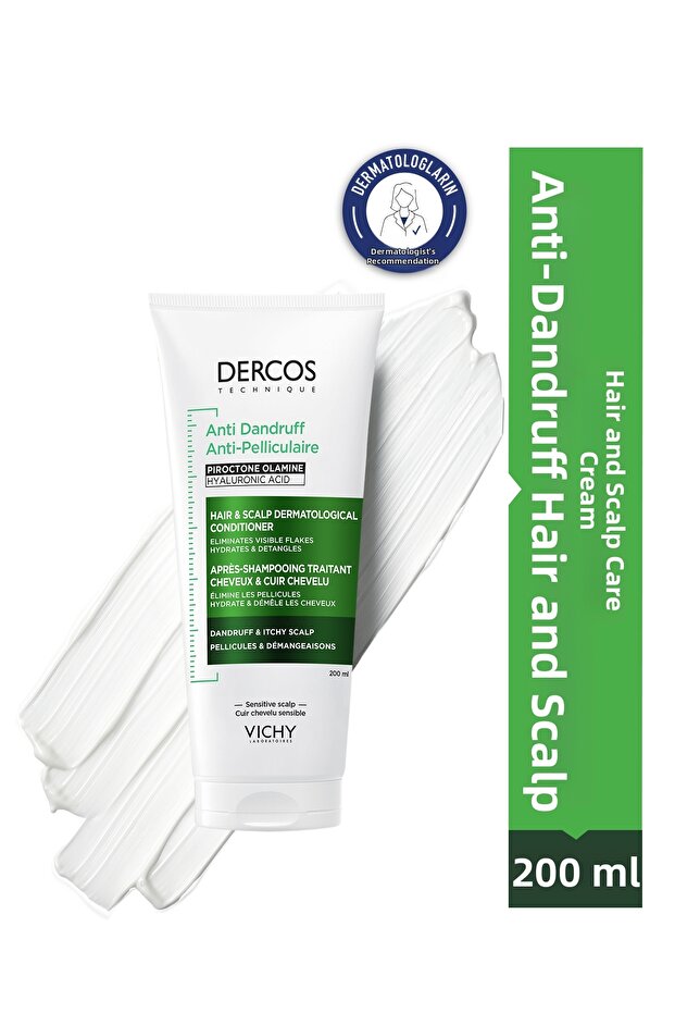 Dercos Anti Dandruff Anti-Scale Hair and Scalp Care Cream 200 ml