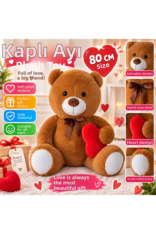 62531 80cm Covered Bear Plush Toy (Price Is for One Piece)
