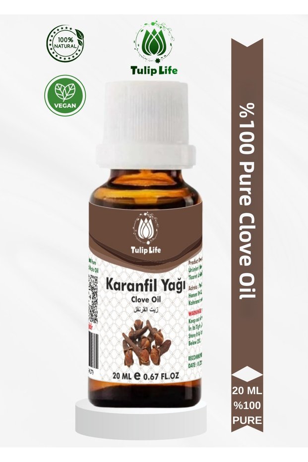 100% Pure and Natural Clove Oil 20 ml