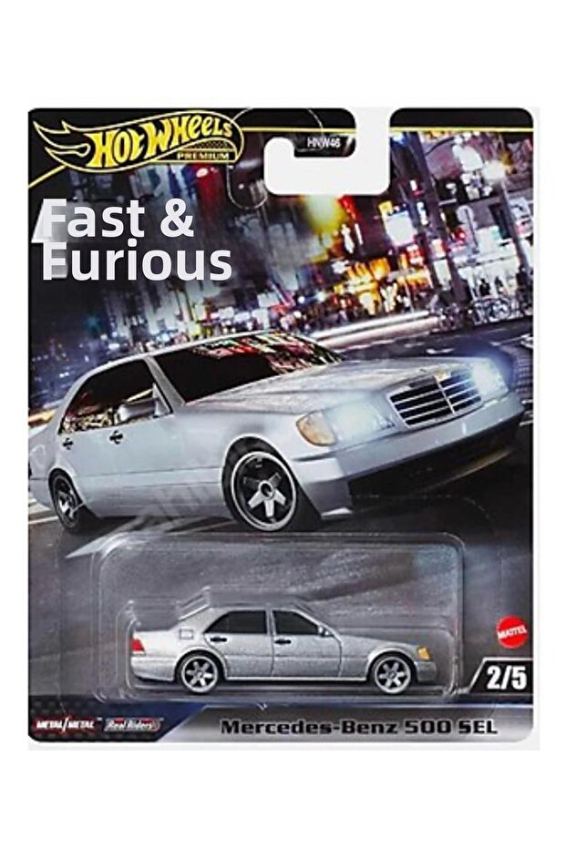 Mercedes-Benz 500 Sel Fast & Furious Premium Toy Car