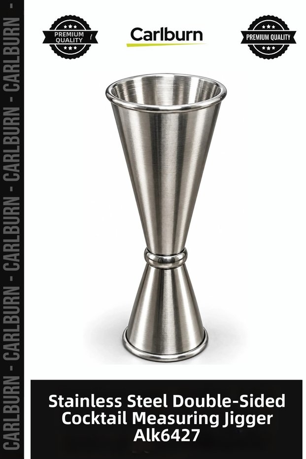 Special Production Bar Stainless Steel Double-Sided Cocktail Measuring Cup Jigger Alk6427