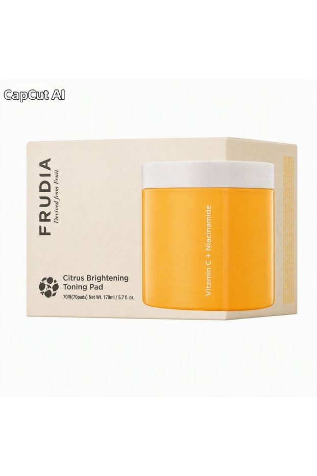Citrus Vitamin C Brightening Toning Pad (70 Pieces)