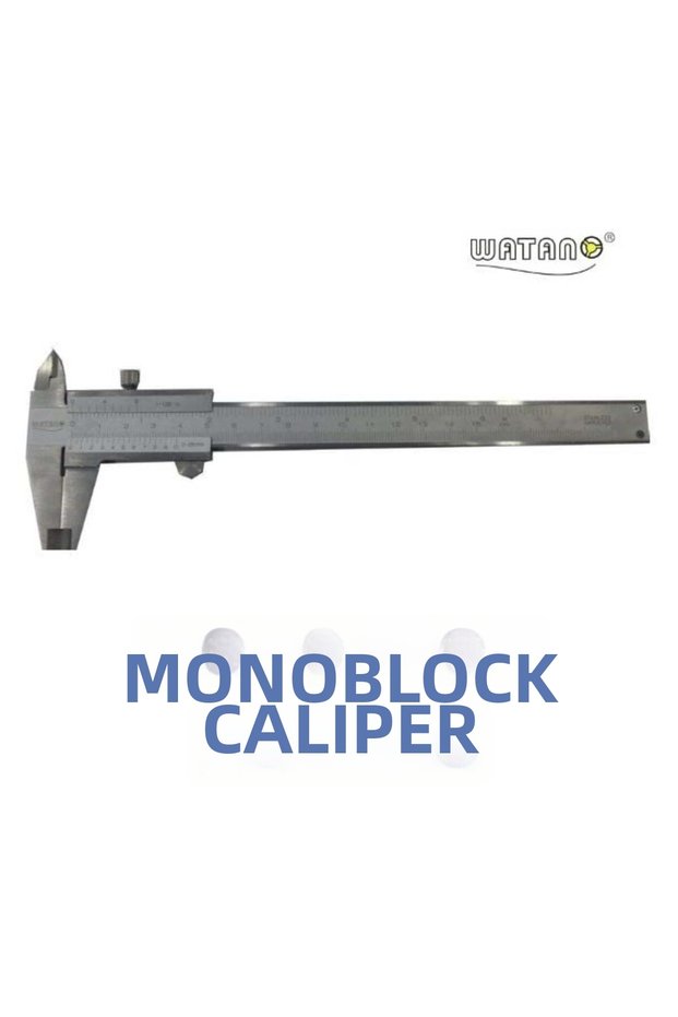 200X0.02Mm Monoblock Caliper