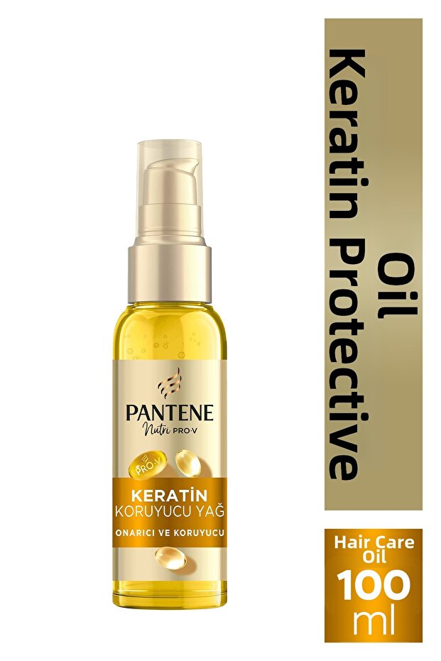 Pro-V Keratin Protective Intensive Repairing and Protective Anti-Frizz Hair Care Oil 100 ml