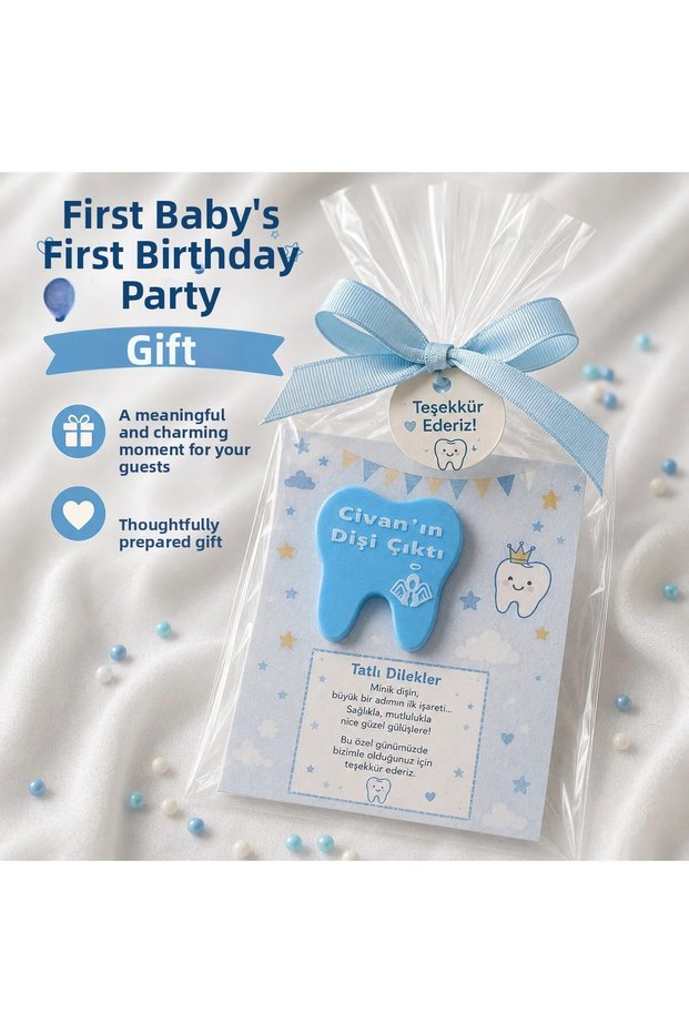 My First Tooth Came in - Tooth Themed Magnet for Wheat Tooth 40-Pack
