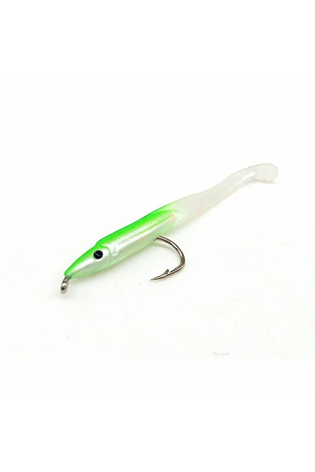 COLOR C SUNMILE 15pcs 0.6g 50mm Eel Soft Lures Baits Fishing Lure Pesca Peche Tackle Wobblers Fish C