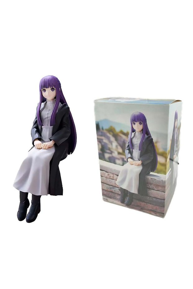 B 1Pcs with box Frieren: Memories of the journey Frieren Action Figure Kotobukiya Anime Figurine PVC