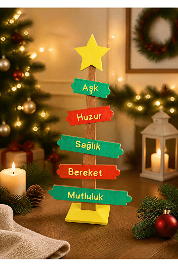 Yeni Yıl Dilek Ağacı Dekoru