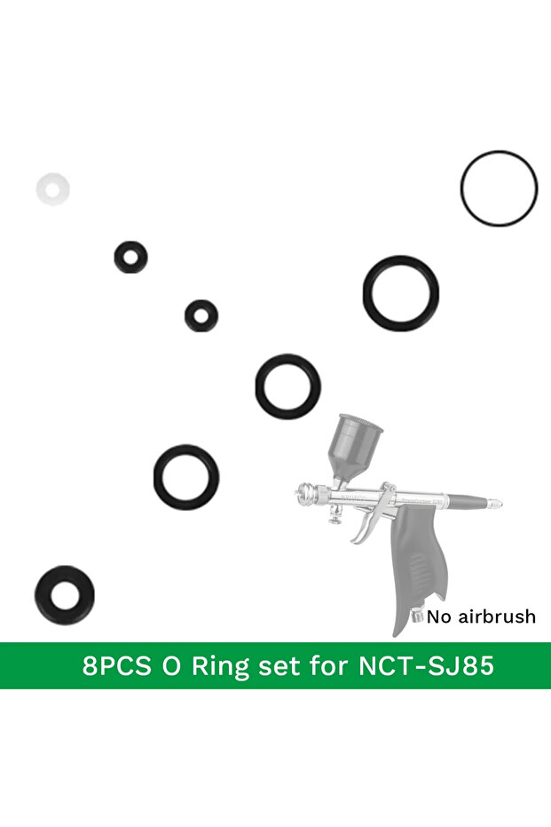 Gasket SJ85 Seals Gasket O-Ring Set for NEOECO SJ85 Transformer Airbrush – Replacement Parts & Acces
