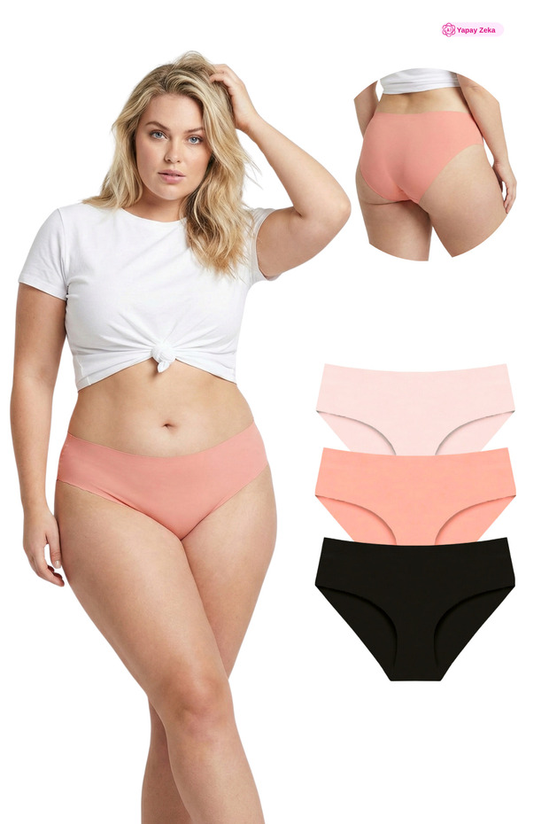 307 Women's Seamless Laser Bato Panties Pack 307-v3