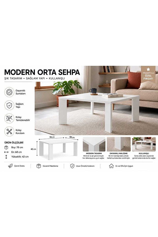 MODERN ORTA SEHPA